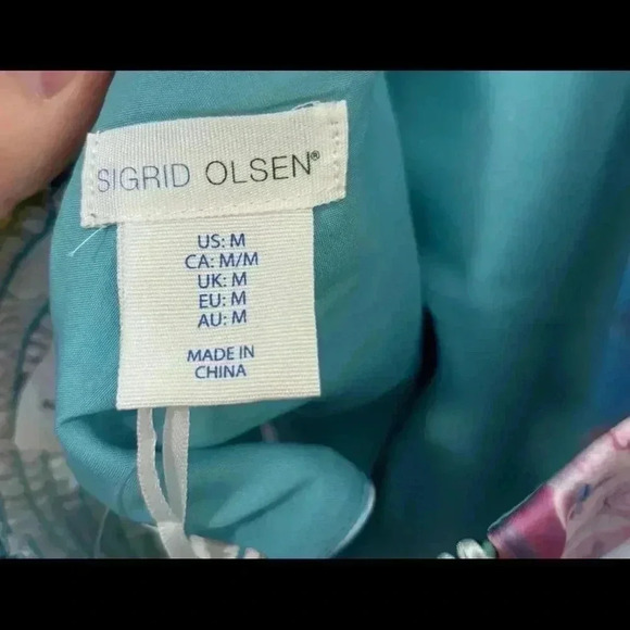 Sigrid Olsen Skirt&Halter SZ M Watercolor’s NWT RESORT WEAR CRIUSE SEXY SUMMER - Picture 5 of 10